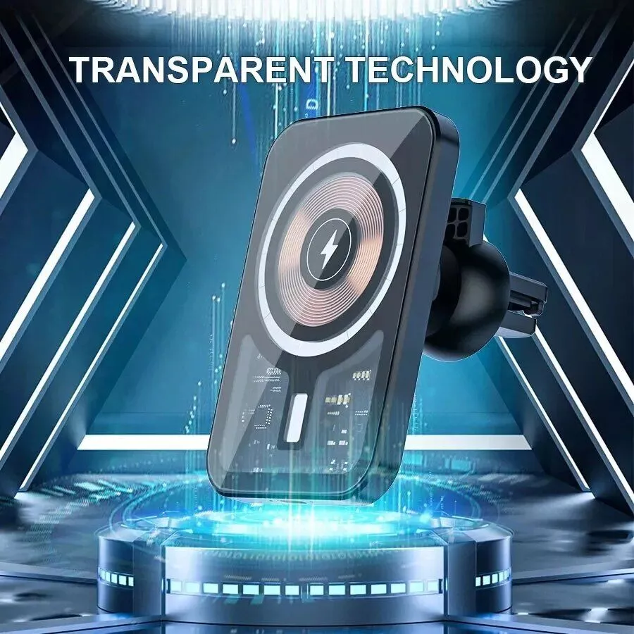 Fast Charging Magnetic Wireless Car Charger Fast Charging Magnetic Wireless Car Charger