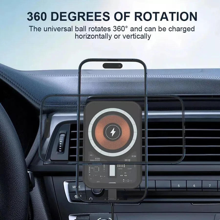 Fast Charging Magnetic Wireless Car Charger Fast Charging Magnetic Wireless Car Charger