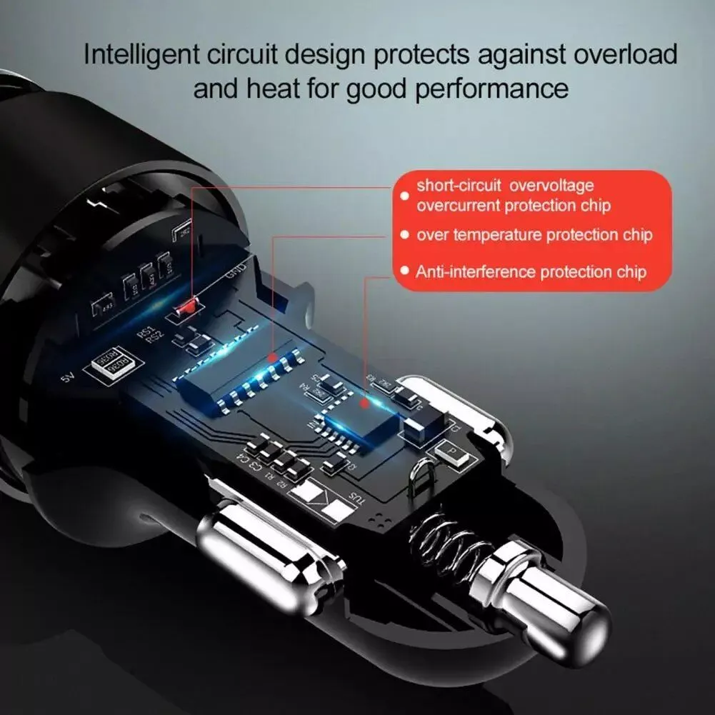 Dual USB 3.1A Car Charger Dual USB 3.1A Car Charger
