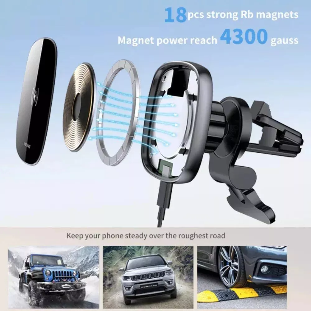 30W Magnetic Car Phone Holder 30W Magnetic Car Phone Holder