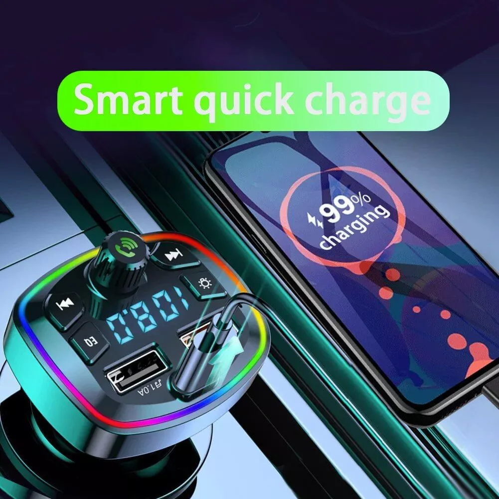 Bluetooth 5.0 Car FM Transmitter Bluetooth 5.0 Car FM Transmitter