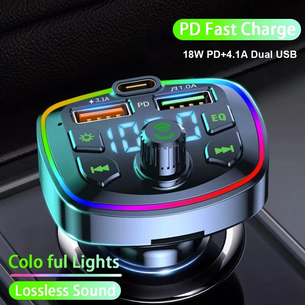 Bluetooth 5.0 Car FM Transmitter Bluetooth 5.0 Car FM Transmitter