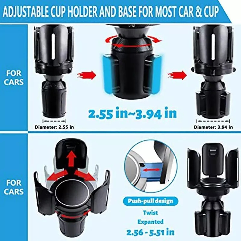 Universal Cup Holder Expander Universal Cup Holder Expander