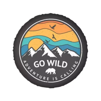 Universal SUV & Trailer Spare Tire Cover 14″, 15″, 16″, 17″ Inch