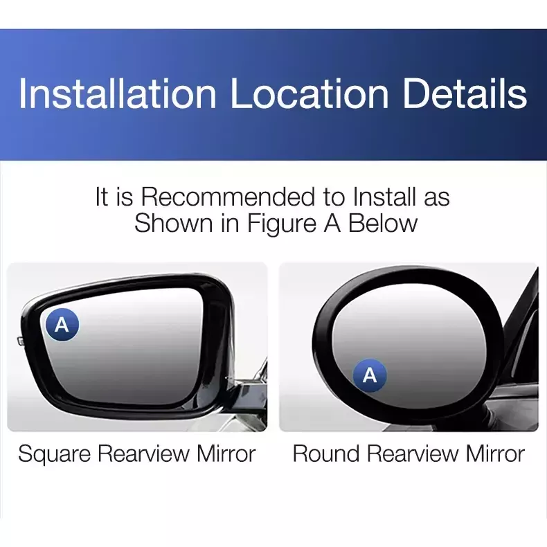 Rotatable Blind Spot Mirror Rotatable Blind Spot Mirror