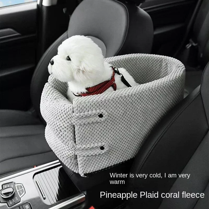 Luxury Portable Dog Car Seat Luxury Portable Dog Car Seat