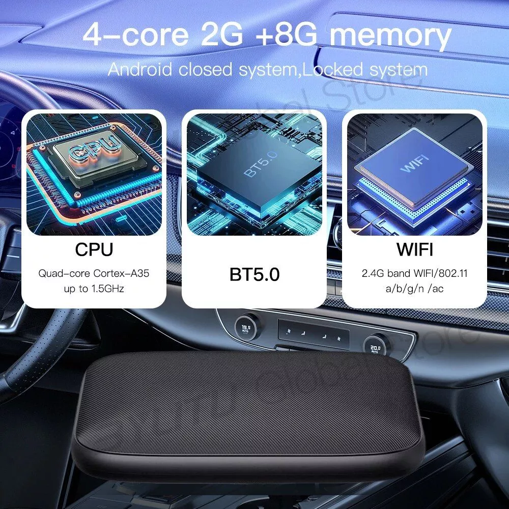 2023 Car Wired to Wireless CarPlay Adapter 2023 Car Wired to Wireless CarPlay Adapter