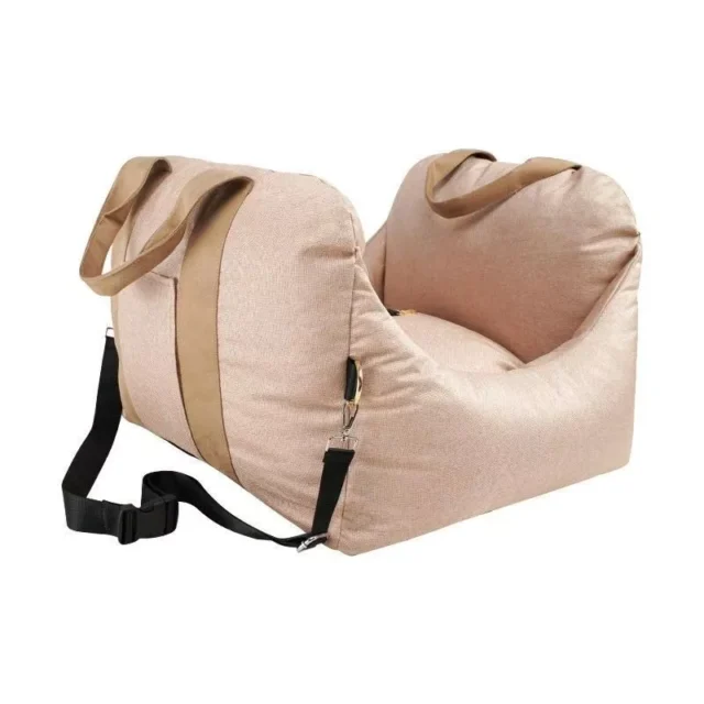 Portable Dog Car Seat & Travel Nest – Safety Booster Basket for Pets