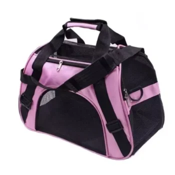 Compact & Breathable Pet Carrier – Mesh Portable Bag for Cats & Small Dogs