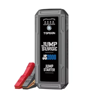 Ultra-Powerful 2000A/1200A 12V Car Jump Starter & Power Bank with LED Flashlight