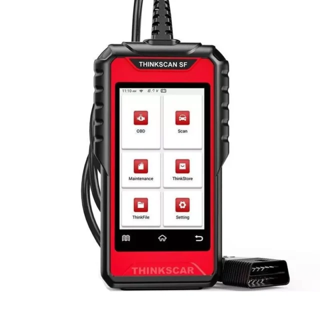 Professional OBD2 Car Diagnostic Scanner with ABS, SRS, EPB, Oil Reset