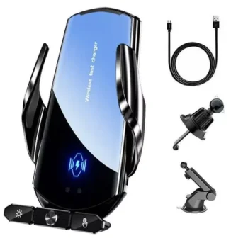 50W Wireless Car Charger for iPhone & Samsung