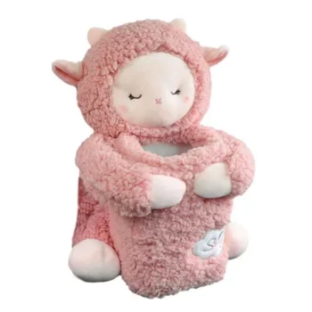 Adorable Multi-Function Car Tissue and Trash Box – Cartoon Animal Design