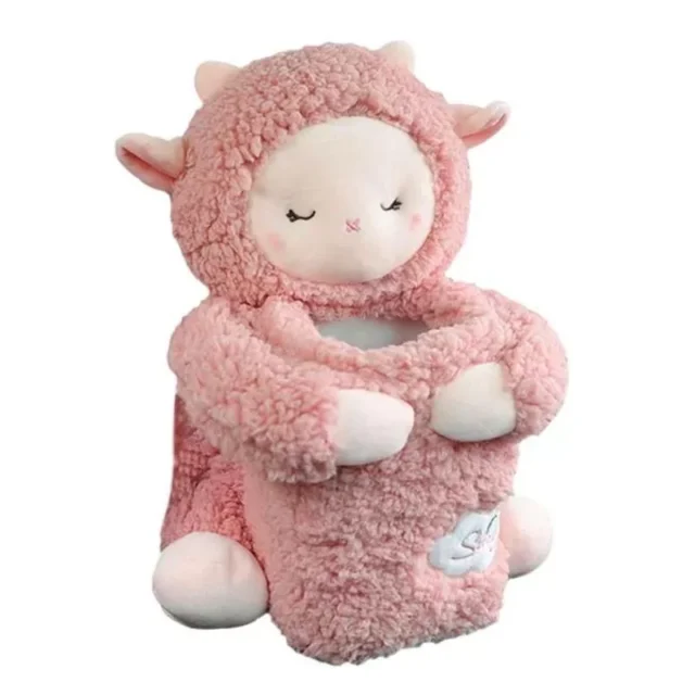 Adorable Multi-Function Car Tissue and Trash Box – Cartoon Animal Design