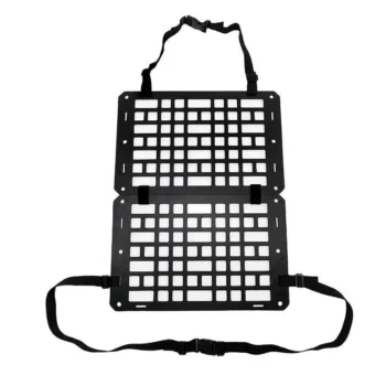 Vehicle Tactical Seat Organizer – Foldable MOLLE Panel Car Storage