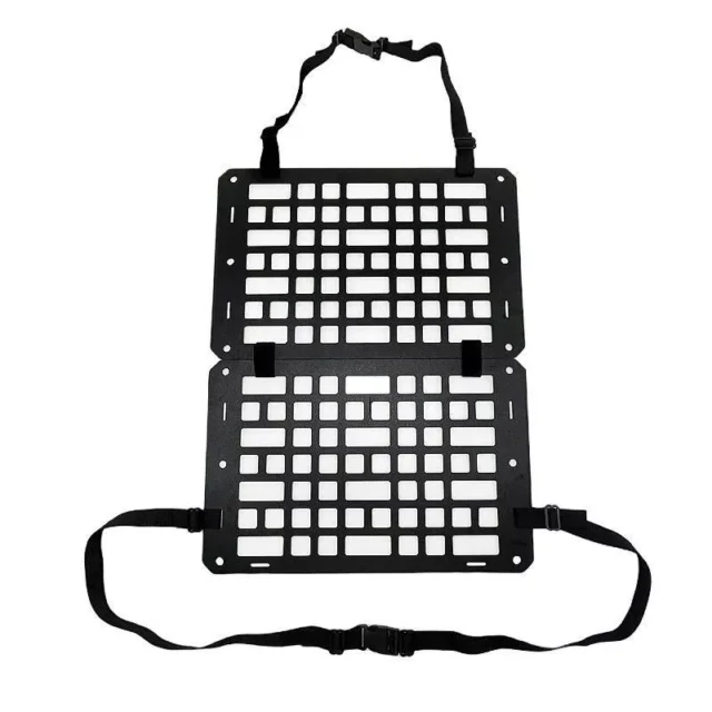 Vehicle Tactical Seat Organizer – Foldable MOLLE Panel Car Storage