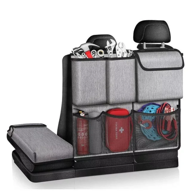 Universal Car Trunk & Backseat Organizer – Large Capacity Storage Bag