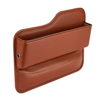 Luxury PU Leather Car Seat Gap Organizer – Model B2418