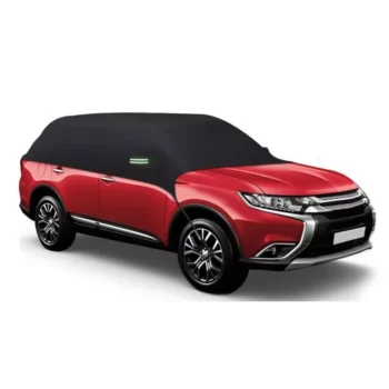 Universal Half Car Cover – Waterproof, UV & Dust Resistant Vehicle Protector