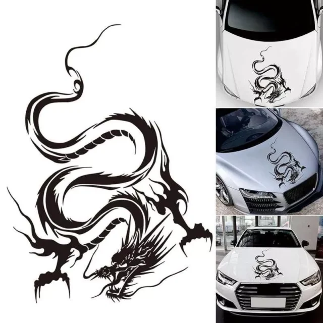 Universal Dragon Pattern Car Hood Decal