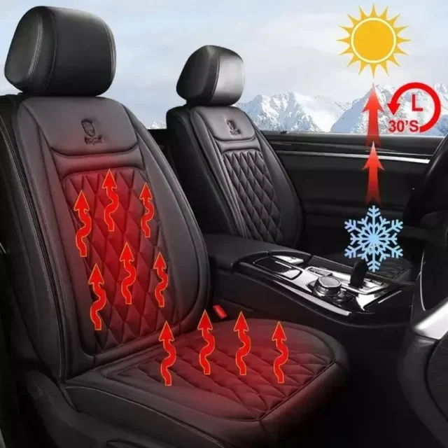 Quick-Heat Universal Car Seat Warmer with Three Modes