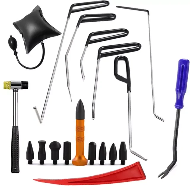 Professional Paintless Dent Repair Toolkit – Auto Body Work Slide Hammer Set