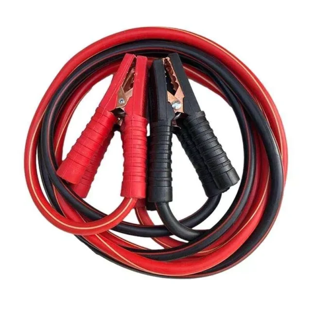 Heavy Duty Jumper Cables – Quick Connect Battery Booster Jump Leads for Cars, Vans, and Trucks