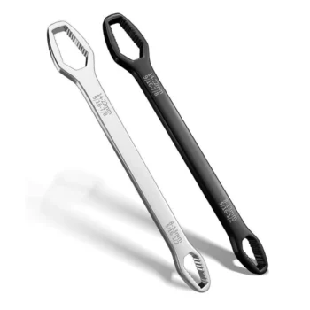 Adjustable Double-Head Ratchet Wrench – Universal 8-22mm Spanner for Bicycles and Cars