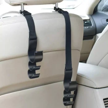 Universal Adjustable Car Seat Storage Hooks – Heavy Duty Organizer Hangers