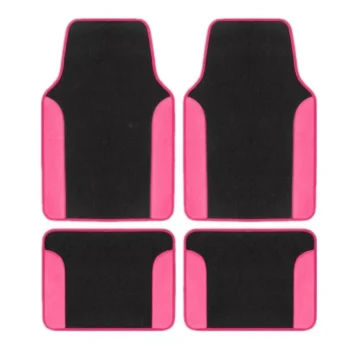 Hot Pink Universal Car Floor Mats