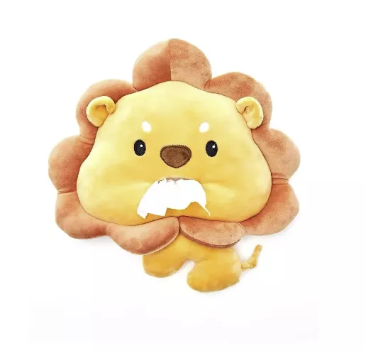 Plush Cartoon Car Tissue Holder – Cute Armrest Tissue Box for Vehicle Interior Decor