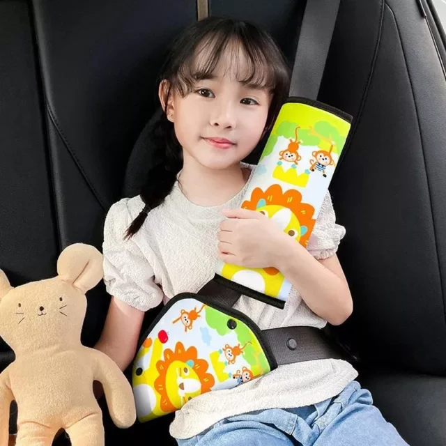 Kid’s Comfort Car Seatbelt Protector with Cartoon Design